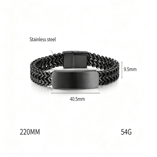 Noctforn Men's Magnetic Clasp Bracelet