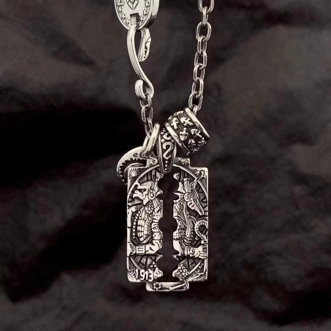 Noctforn Anubis Blade Pendant Necklace