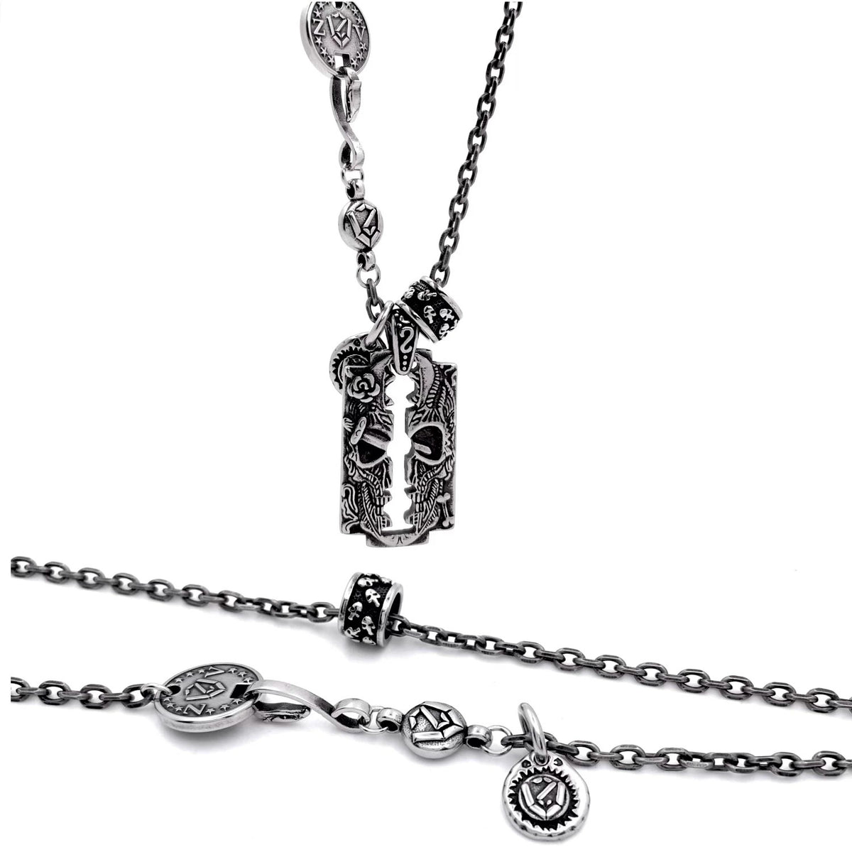 Noctforn Anubis Blade Pendant Necklace
