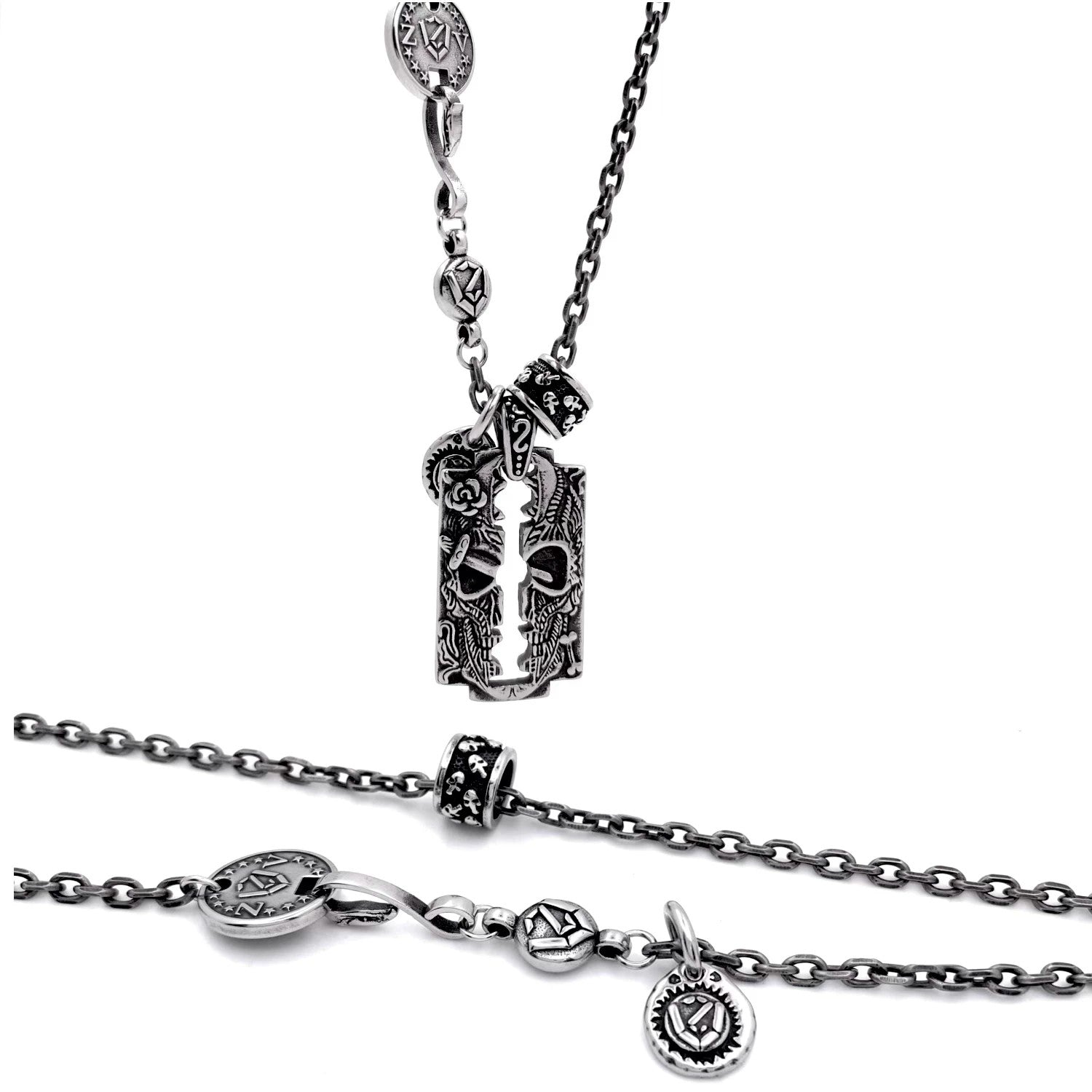 Noctforn Anubis Blade Pendant Necklace