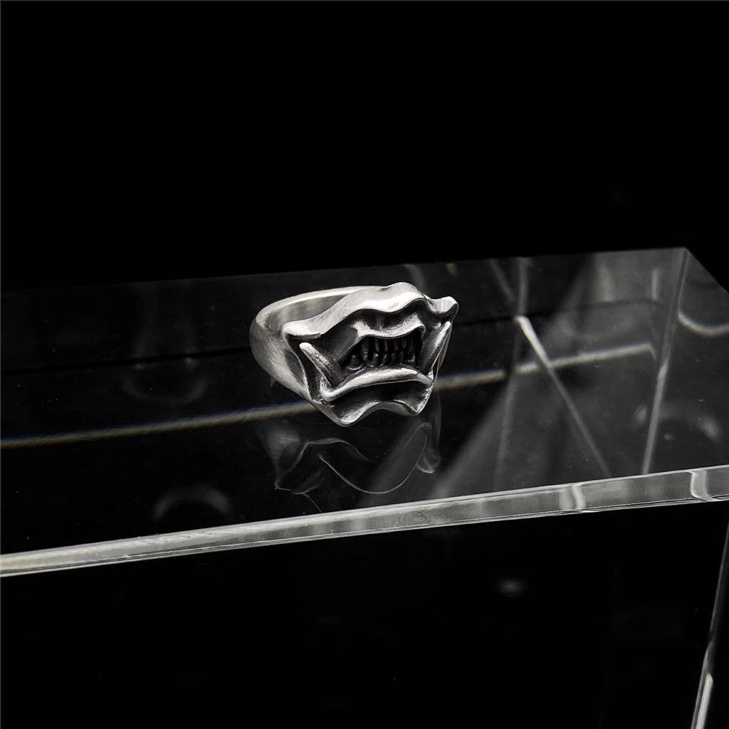 Black Fury Ring Hip Hop Fashion Open Ring Men's Style
