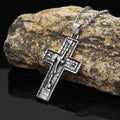 Savior Stainless Steel Cross Men's Jewelry Necklace