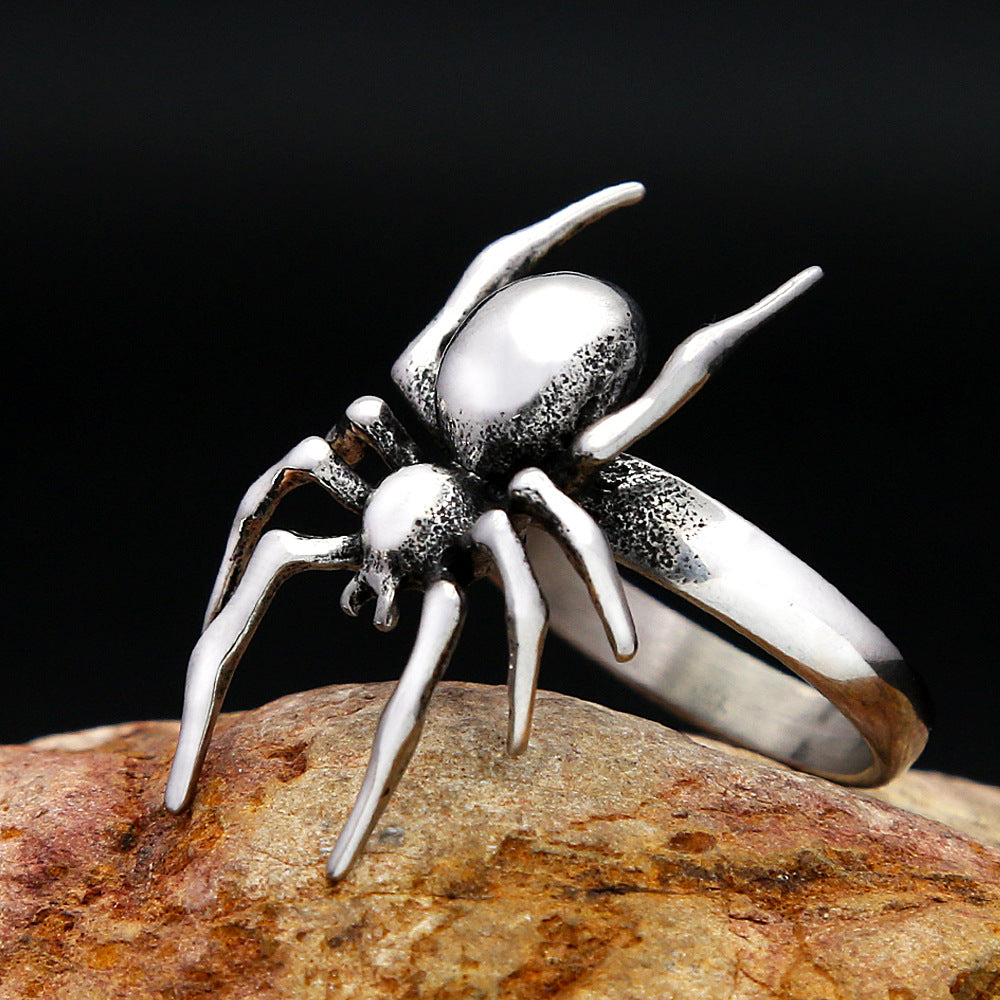 Spider Ring Halloween Stainless Steel Ring