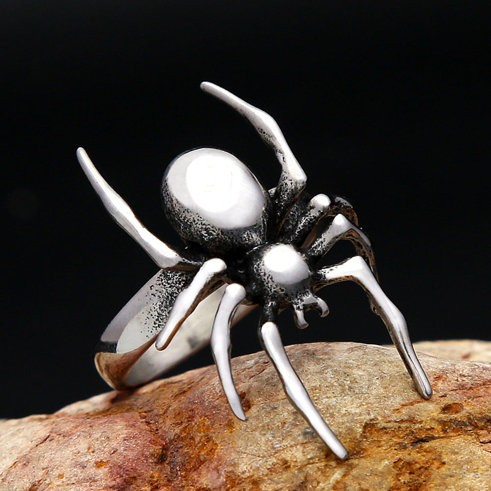 Spider Ring Halloween Stainless Steel Ring