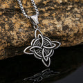 Viking Celtic Knot Pendant Titanium Steel Men's Necklace