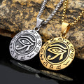 Devil's Eye Pendant Hip Hop Earthear Trendy Men's Eye Necklace