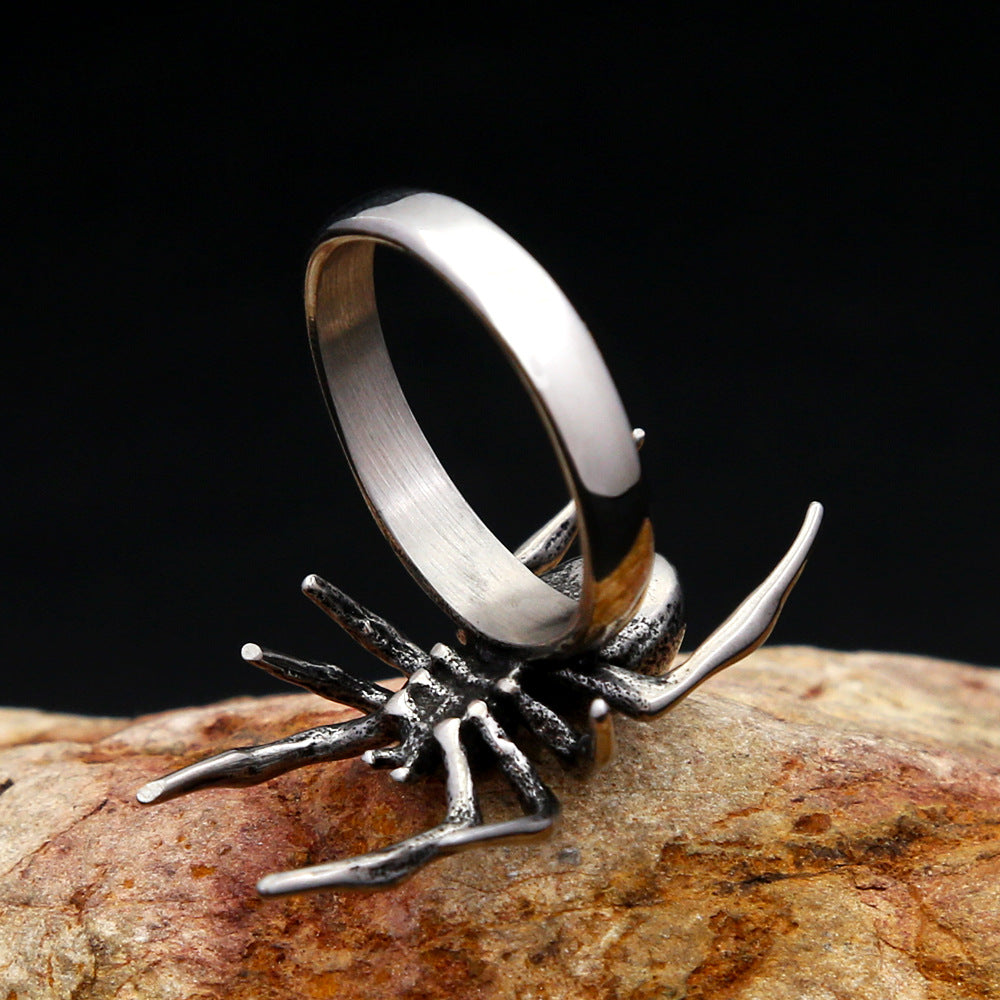 Spider Ring Halloween Stainless Steel Ring