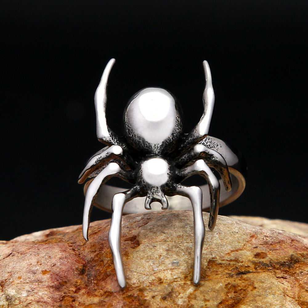 Spider Ring Halloween Stainless Steel Ring