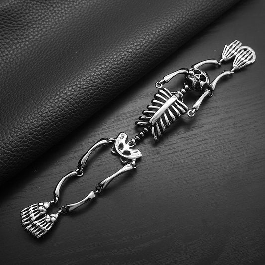 Noctforn Male skull bracelet