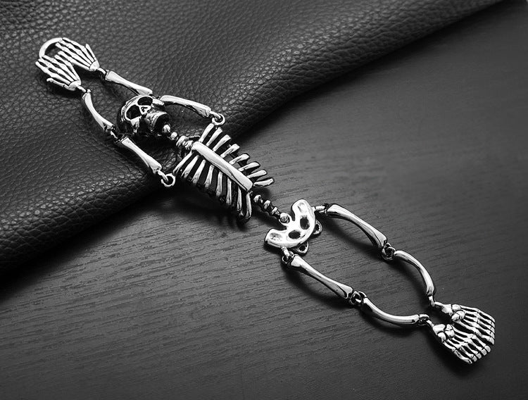 Noctforn Male skull bracelet