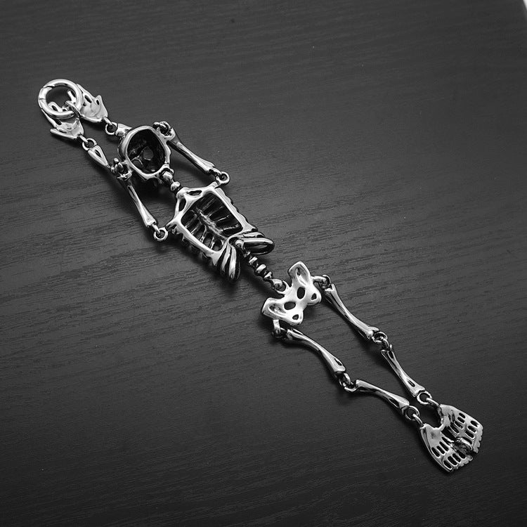 Noctforn Male skull bracelet