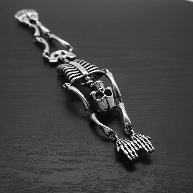 Noctforn Male skull bracelet