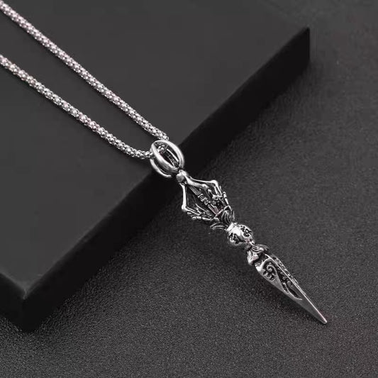 Noctforn Demon-Subduing Mace Necklace for Men