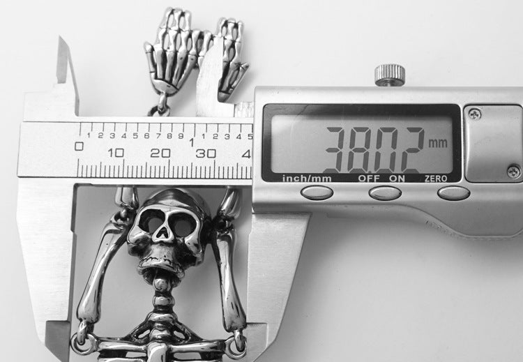 Noctforn Male skull bracelet