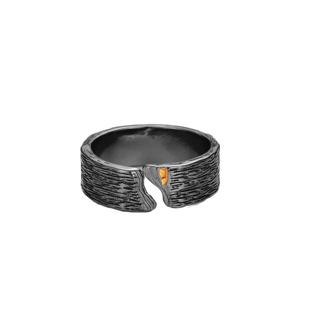 Carving Open Ring Dark Cloud Sky Ring