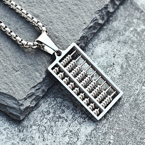 Adjustable titanium steel necklace